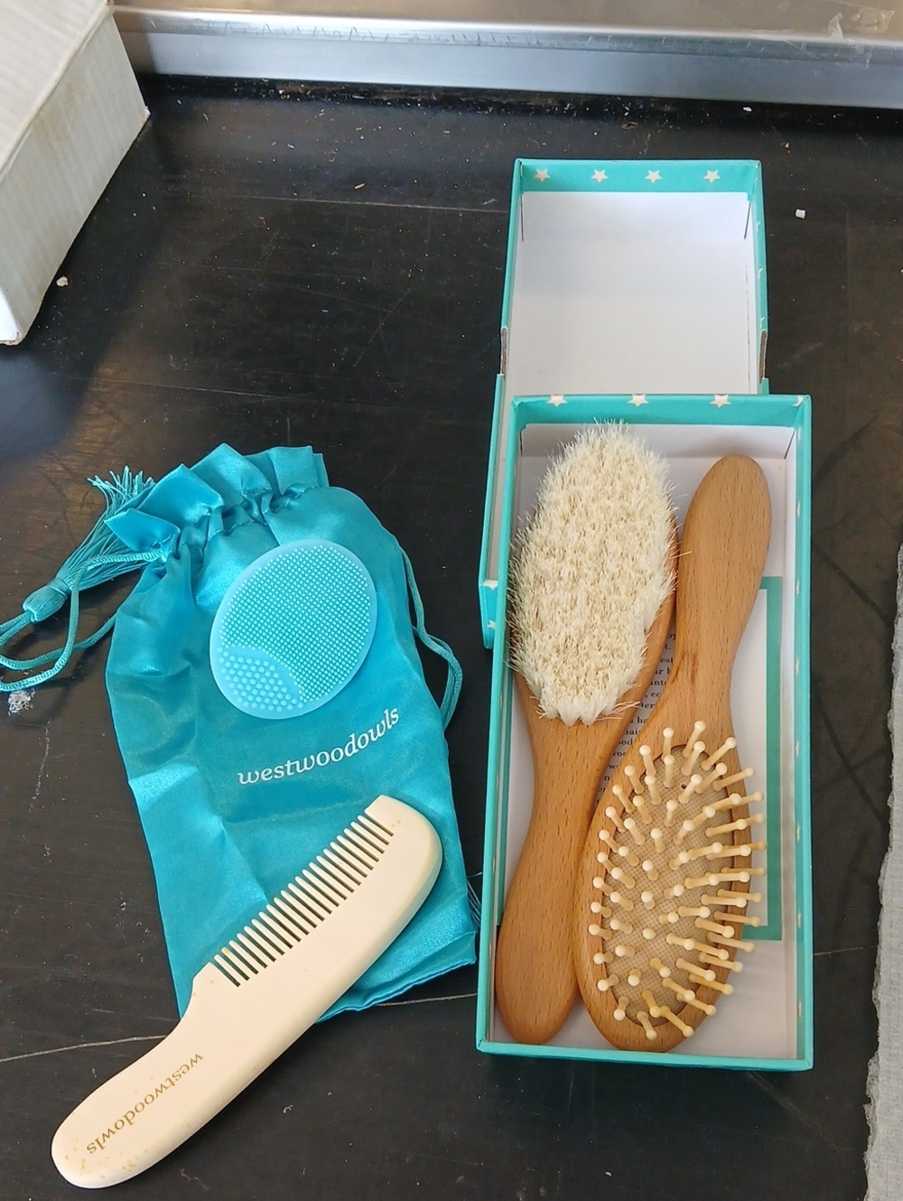Baby Bath & Hair Care Set - Teal